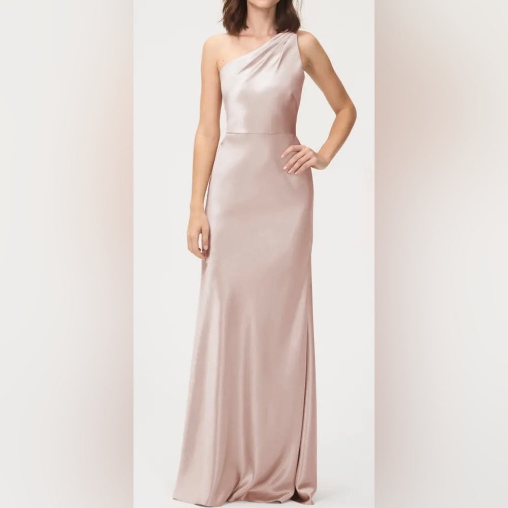 Jenny Yoo Lena dress in Whipped Apricot